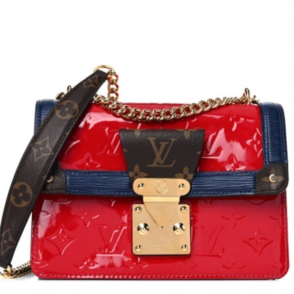 LOUIS VUITTON Vernis Epi Monogram Wynwood Scarlet